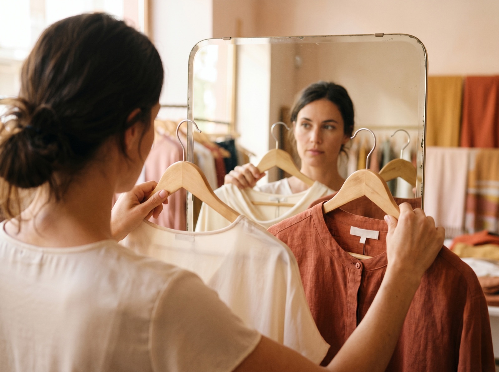 Decidiendo entre dos prendas